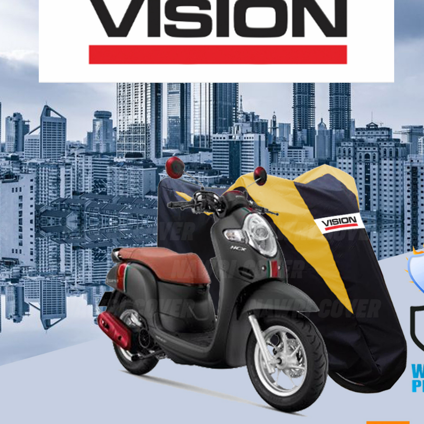 Diskon ✅ Sarung motor Scoopy Cover motor Scoopy Selimut motor Scoopy Penutup motor Scoopy Outdoor An