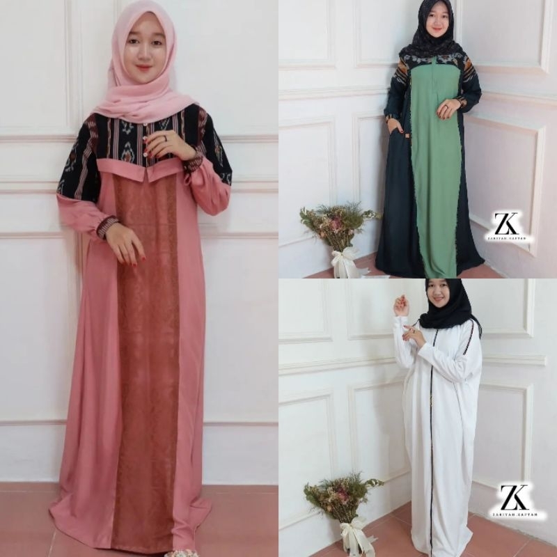 MEDINA DRESS RUBY DRESS KAFTAN HUMAIDA BY ZAKIYAH KAFTAN