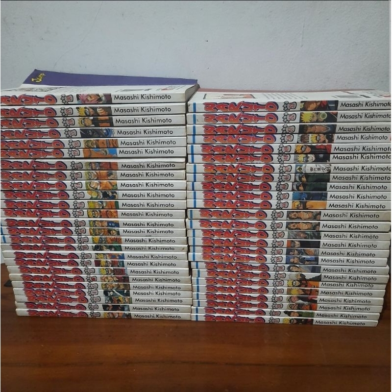 komik naruto vol 1-10