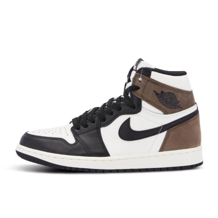Sepatu Unisex Jordan 1 Retro High Dark Mocha-Sail/Dark Mocha-Black-Black - 13701