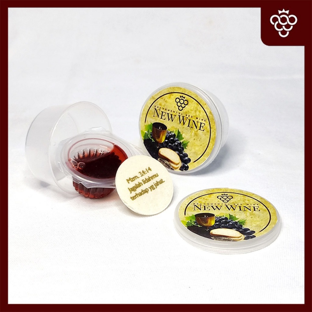 

Paket Cup Anggur NW + Hosti Ayat Kecil - isi 100