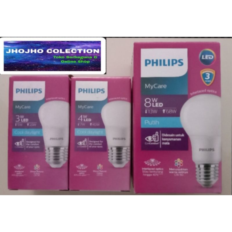 Lampu,Philips,Lampu,Led,3watt,4watt,8watt