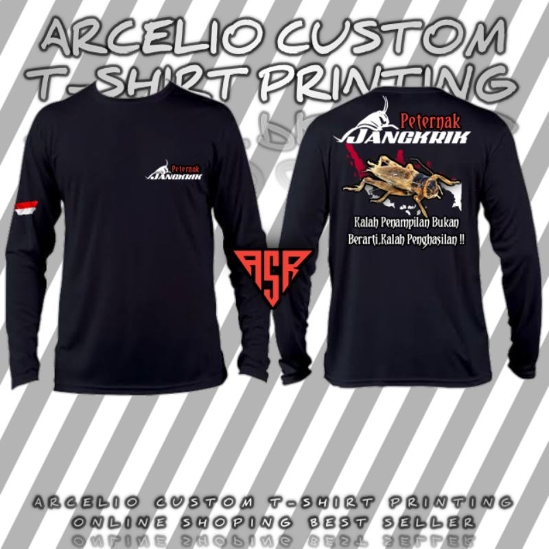 KAOS PETERNAK JANGKRIK BAHAN ADEM