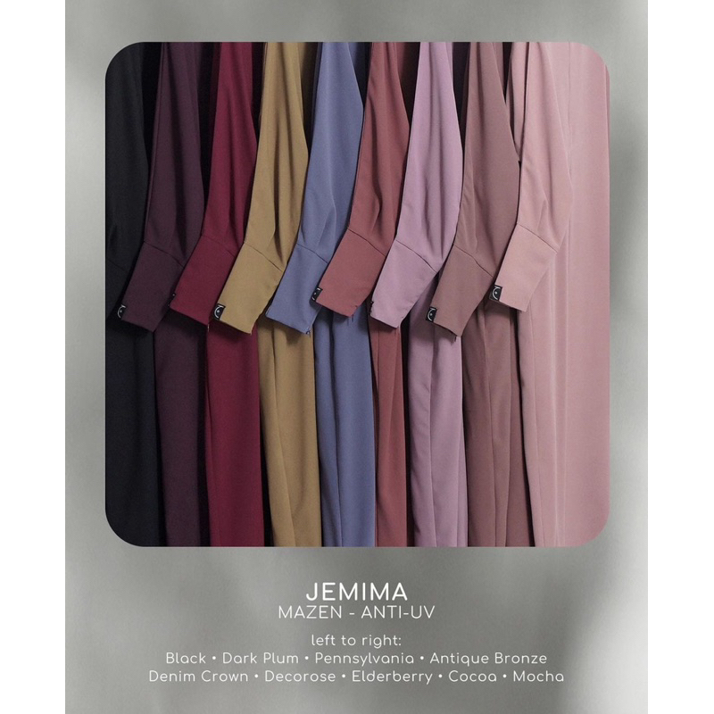 [NWT] Jemima Abaya by Aljenna elderberry size S