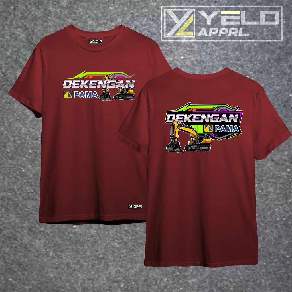 {COD} kaos TAMBANG BATUBARA excavator/kaos distro/kaos combed