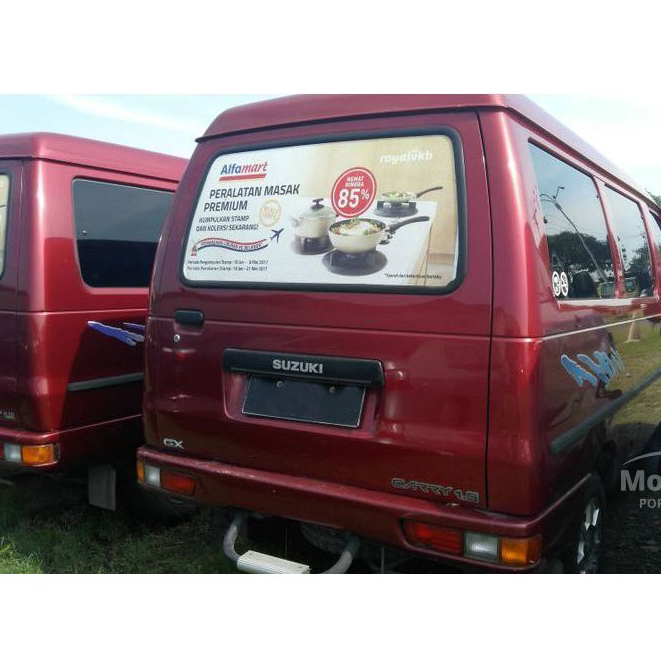 Terkini Cetak Print Stiker One Way Kaca Mobil, Kantor, & Ruko Gratis Jasa Design.