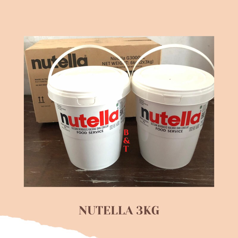 

Nutella spread 3kg