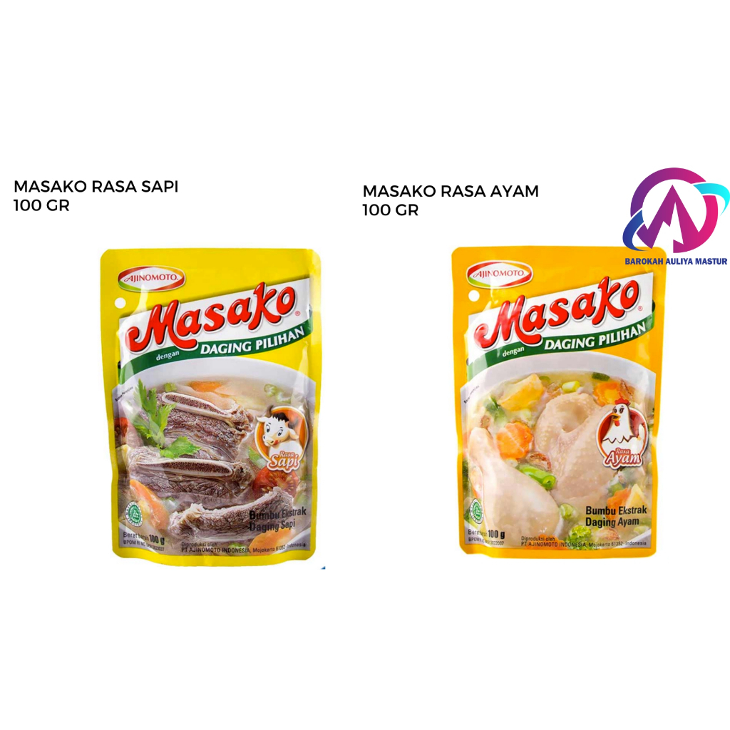 

Masako Rasa Ayam Sapi 100 gr Pasar Murah BAM Padang