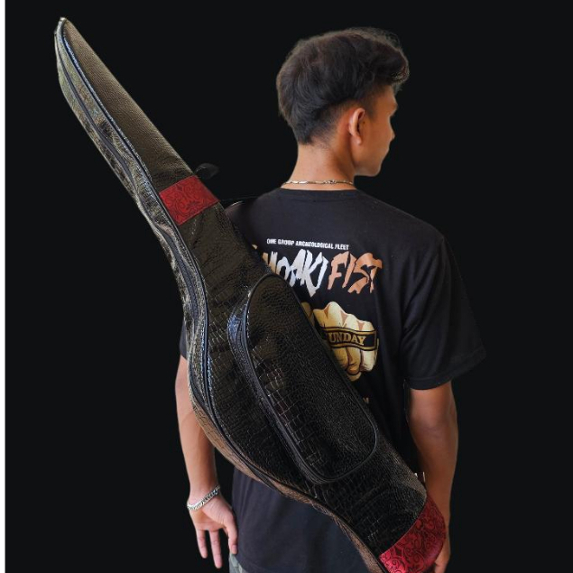 Tas Pancing Kulit Buaya // Tas Pancing Slempang // Tas Pancing Kulit