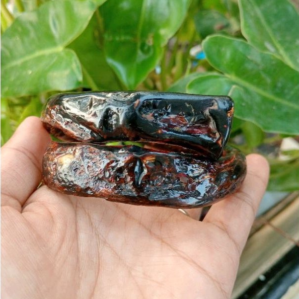 gelang akar Bahar merah/gelang akar Bahar merah tembus cahaya/gelang akar Bahar merah asli/gelang ak