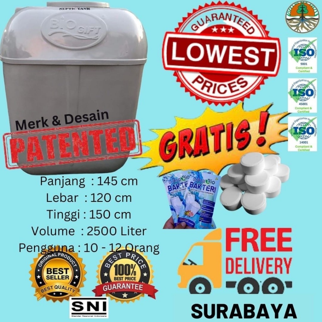 Septictank Biotech 2500