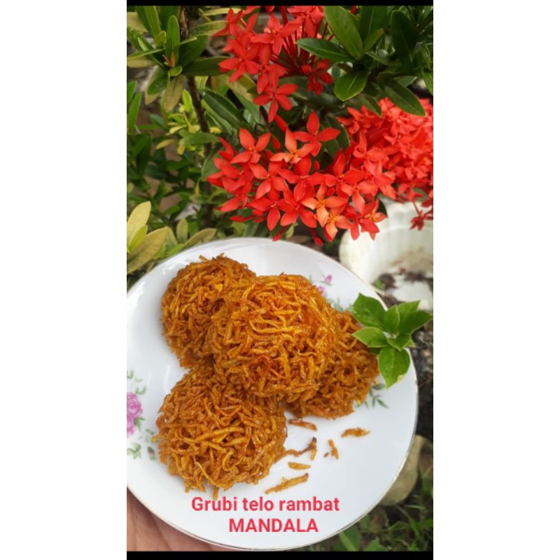

grubi/walangan telo rambat kemasan isi 10