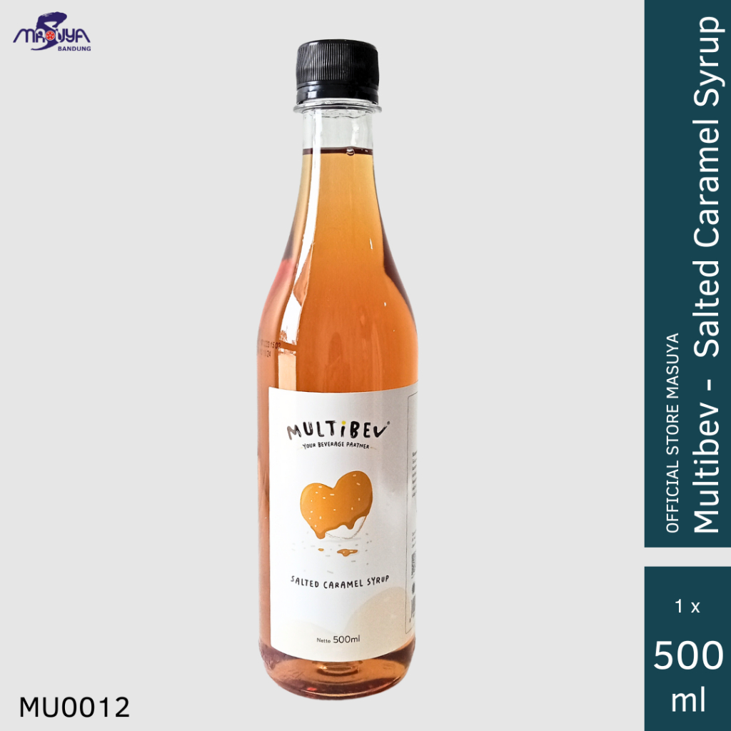 

Multibev Salted Caramel Syrup 500ml