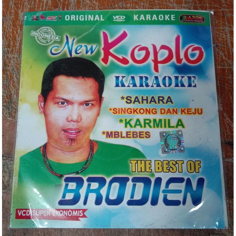 Kaset Vcd original lagu koplo karaoke Brodin