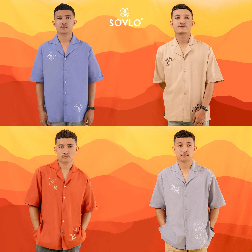 SOVLO Marion Relax Shirt - Kemeja Casual Linen Unisex