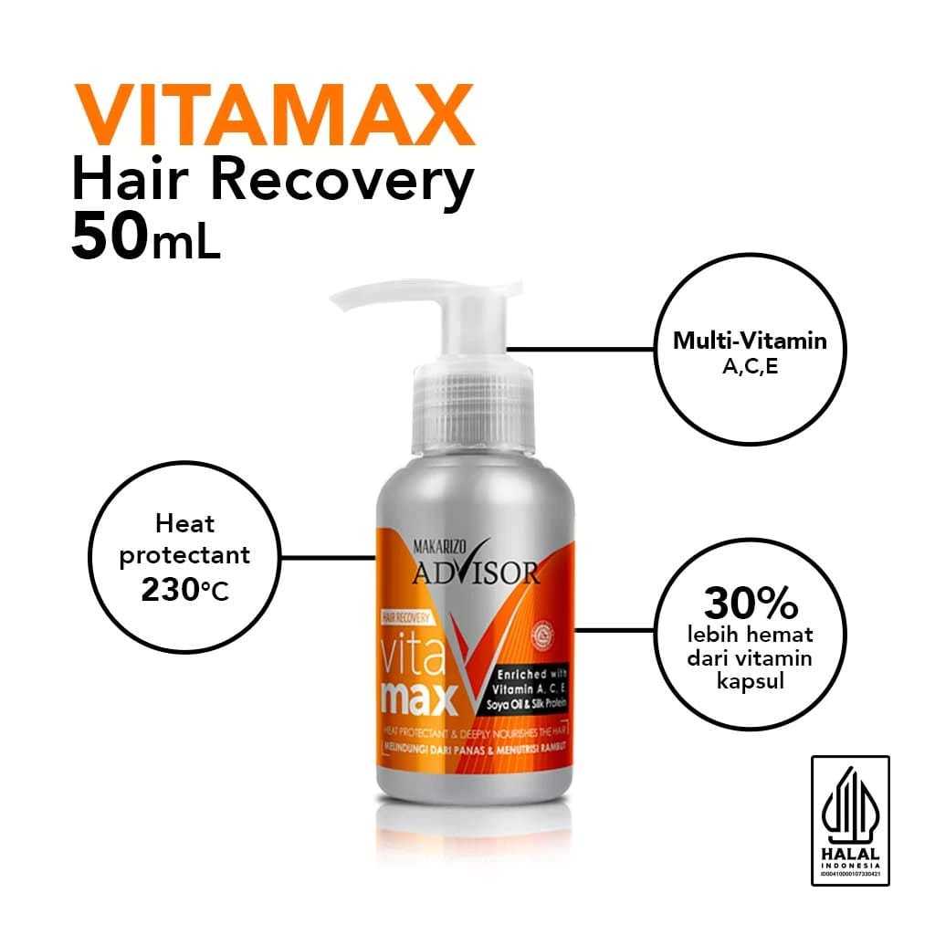 Makarizo Advisor Hair Recovery Vitamax Pump 50ml