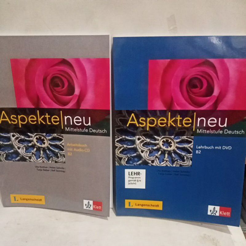 buku satu paket aspekte neu lehrbuch dan arbeitbuch b2