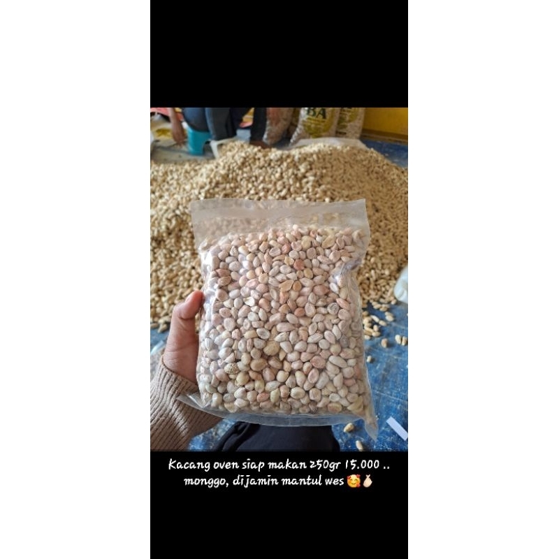 

kacang oven asin