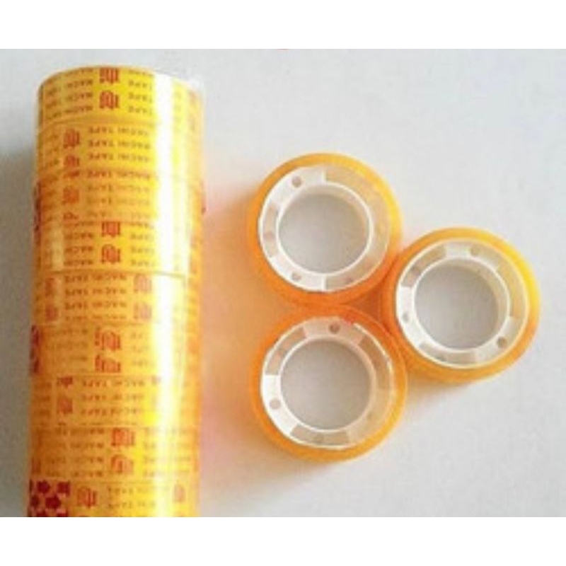 

12 PCS ISOLASI SELOTIP 12MM TAPE KECIL