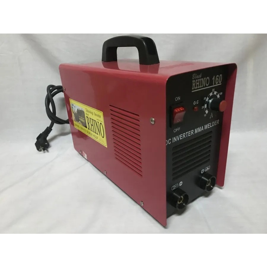 Inverter Mesin Las RHINO 160A Black Red Merah 160 A Travo Las Trafo