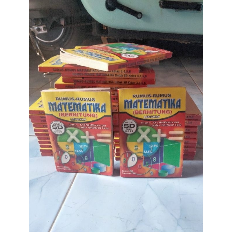 RUMUS-RUMUS MATEMATIKA SD KELAS 3,4,5,6