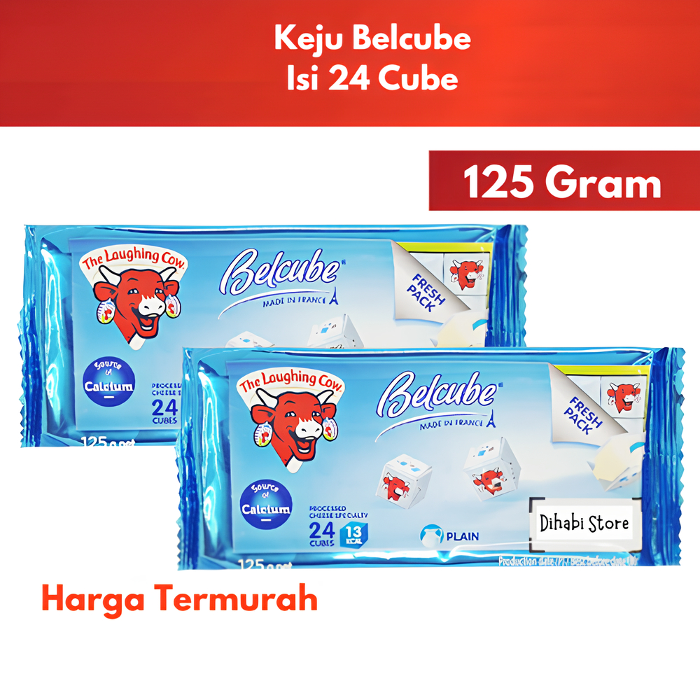 

Belcube Cheese 125 Gram Keju MPASI isi 24 Cube / Kotak