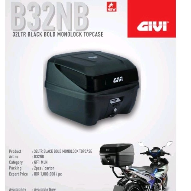Box Givi B32 B 32 nb full black