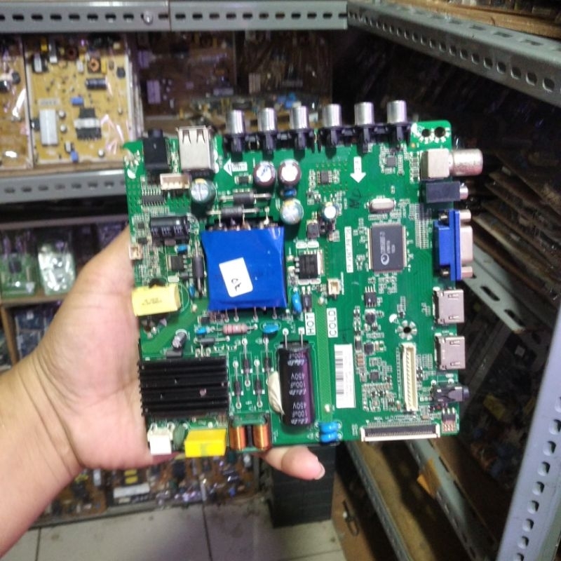 COOCAA 32E21W MESIN TV - MOTHERBOARD - MB - MAINBOARD TV LED COOCAA 32E21W