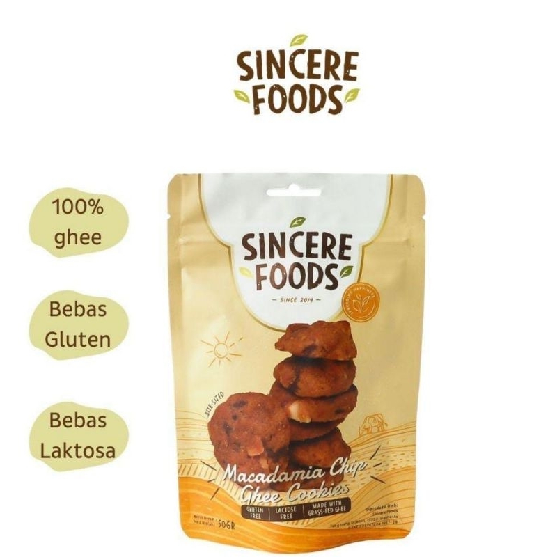 

Sincere Foods Cookies Gluten Free 50gr