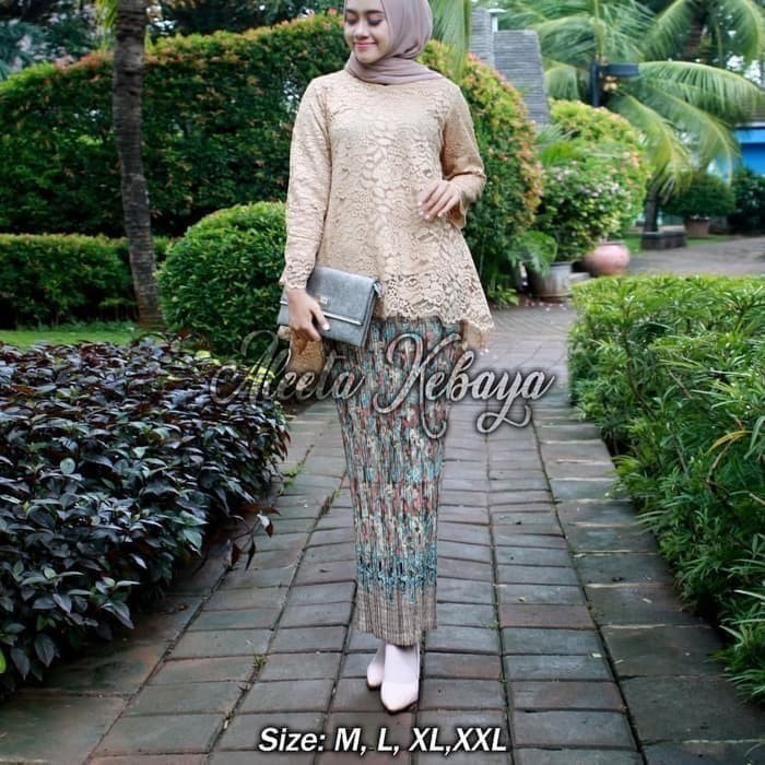 atasan kebaya brukat modern wisuda / kebaya / kebaya brukat / setelan kebaya brukat / kebaya modern 