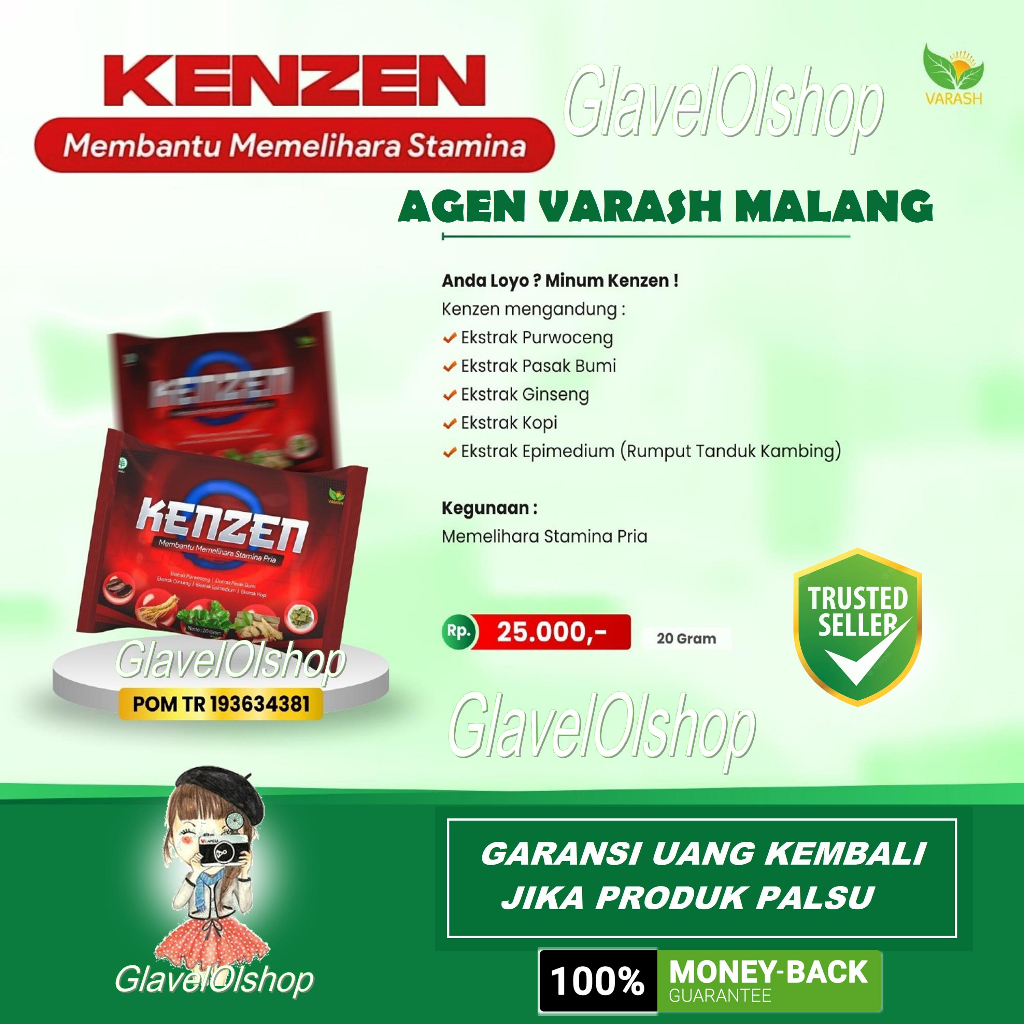 KOPI KENZEN/MINUMAN STAMINA