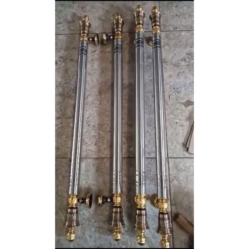handle pintu minimalis 80cm gagang pintu rumah pegangan pintu 2 stainless kuningan