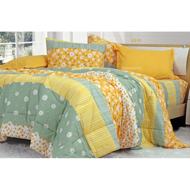 SPREI ENVOY  tinggi 30cm bahan Katun cvc dingin, lembut dan nyaman dipakai.