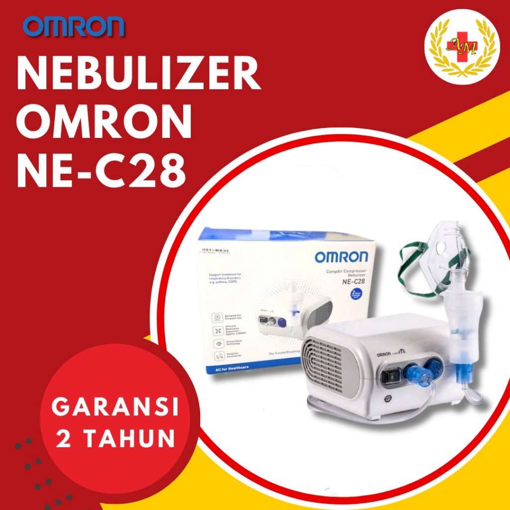 Nebulizer Omron Alat Terapi Uap Alat Nebul Alat Terapi Asma