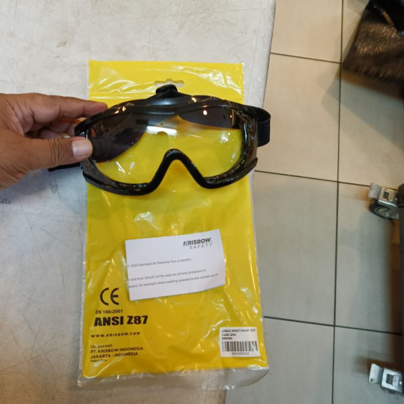 Kacamata safety Gogle Krisbow/ Safety Glasses Geogles Krisbow Standar