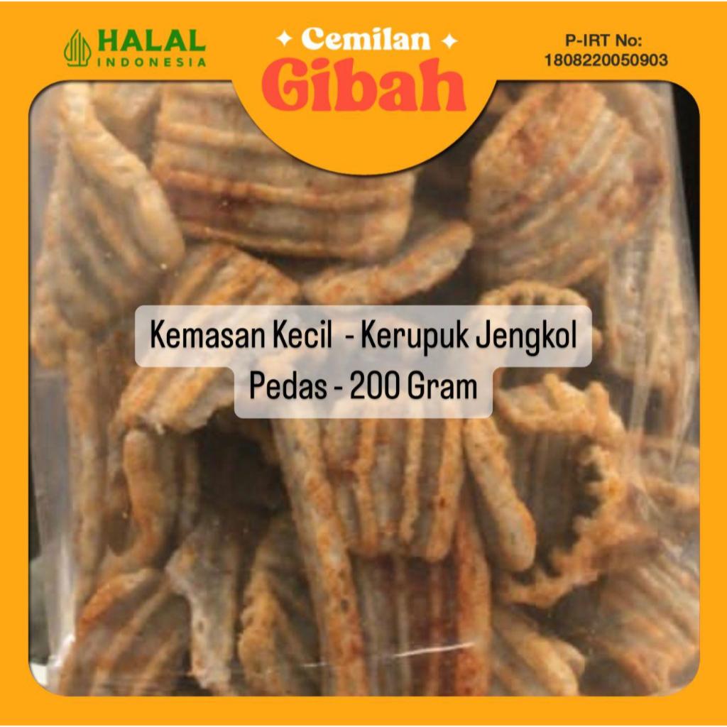 

Kemasan Kecil - 200 Gram - Kerupuk Jengkol PEDAS Ala Cemilan Gibah - Cemilan Gibah