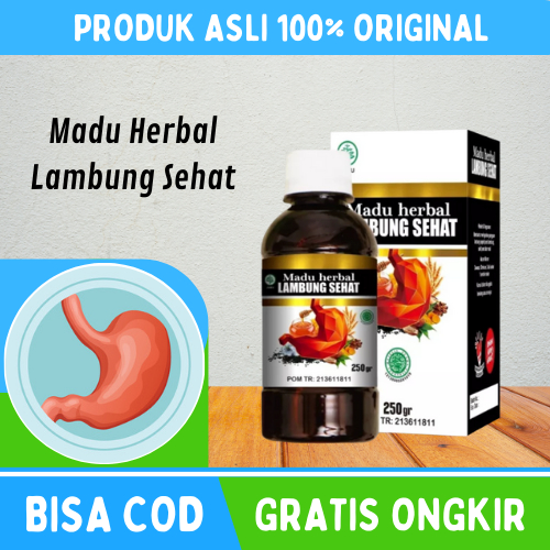 Madu lambung Sehat 100% Asli Original Cv Hanif Herbal Yogyakarta Indonesia Tanpa Efek Samping