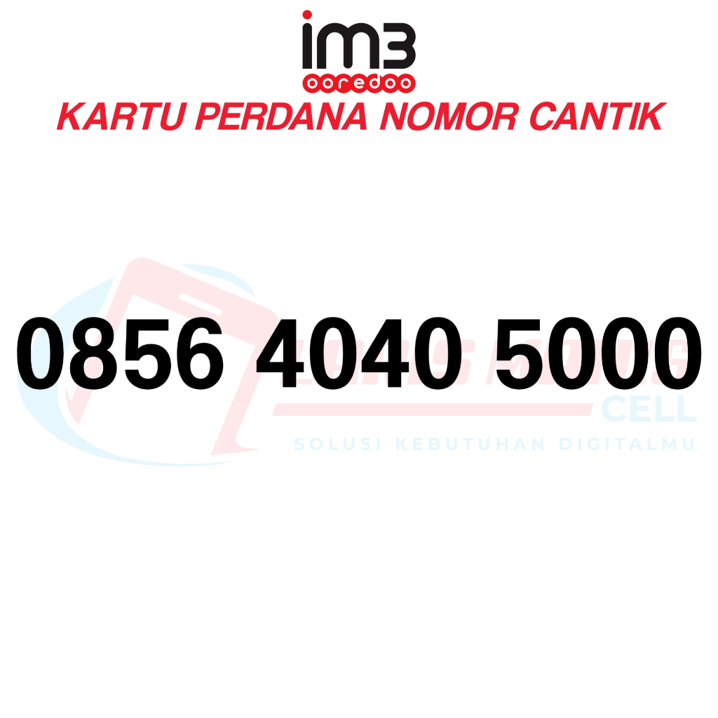 Kartu Perdana IM3 Cantik, Kartu Perdana Indosat Ooredoo