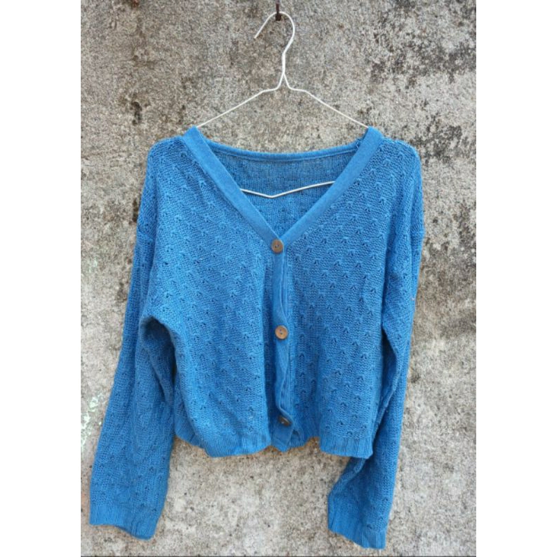Preloved Cardigan / Preloved Rajut / Outher Rajut / Outher Wanita Preloved / Baju Wanita / Atasan Wa