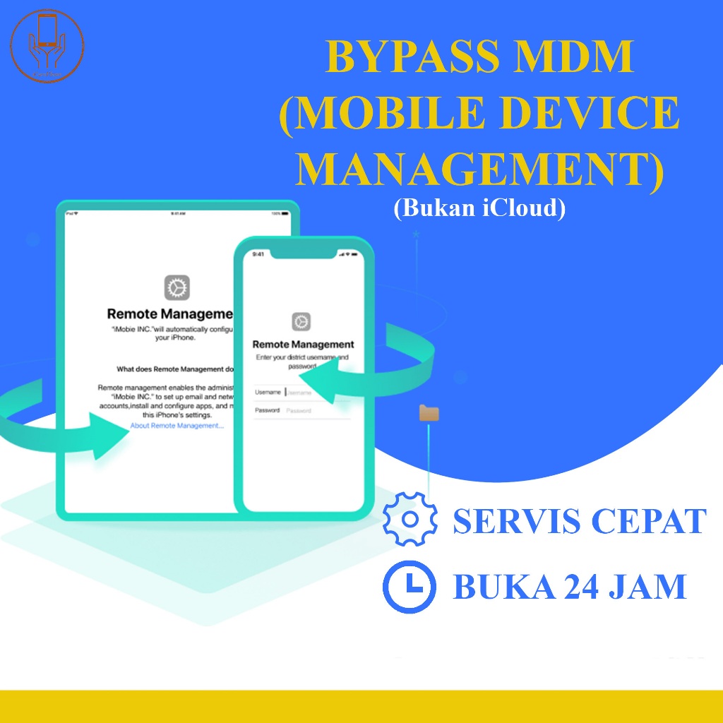 Jasa Bypass MDM (Mobile Device Management) / Remote Management / Manajemen Jarak Jauh iPhone/iPad BU