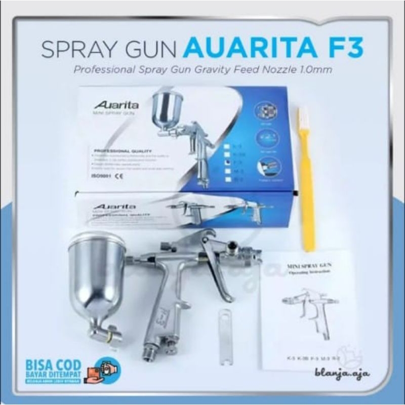 Spray Gun Auarita F3 Nozzle 1.0mm - Nozzle 1.0mm
