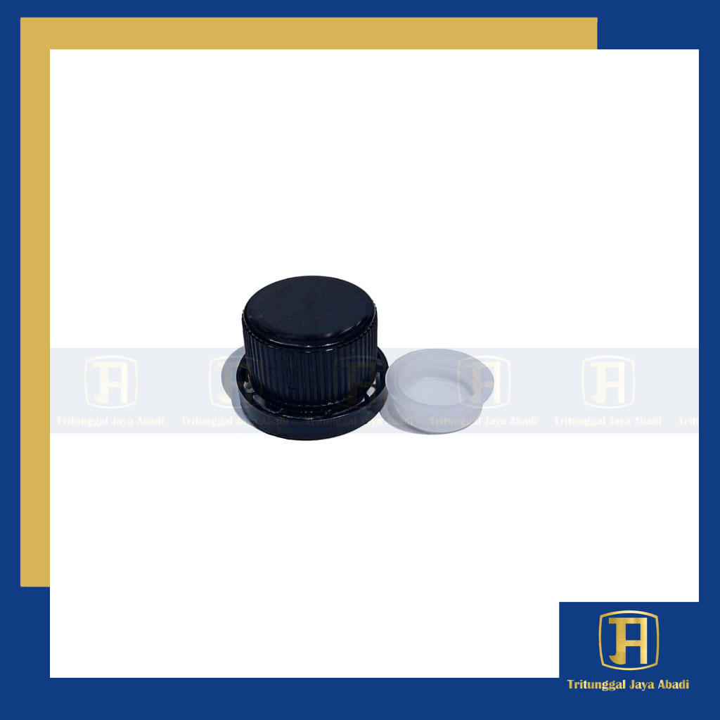 Tutup Luar Dan Dalam Botol Agro/Botol Labor/Botol Pupuk Hitam