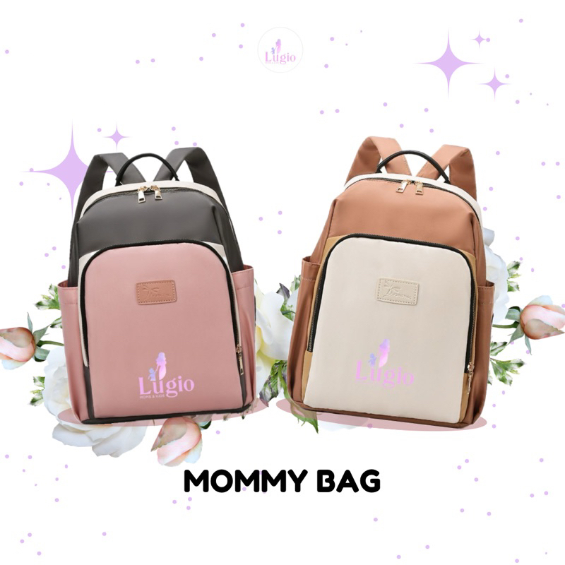 [ LG62 - Lugio ] Mommy Bag Import | Mommy Bag Ransel | Mommy Bag Premium | Mommy Bag Multifungsi | M