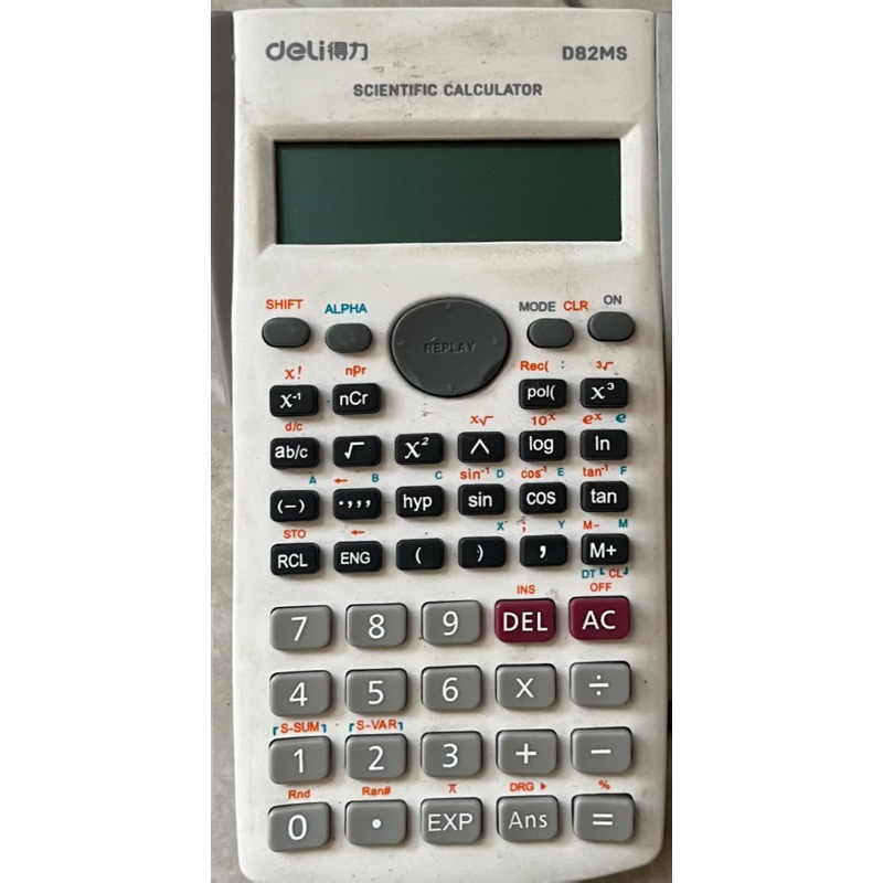 

Deli ED82MS Scientific Calculator Kalkulator Scientific 240 Function untuk sekolah dan kantor