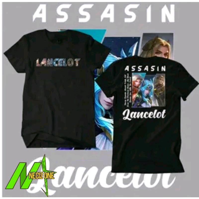 KAOS LANCELOT MLBB HERO MOBILE LEGEND BAHAN KATUN