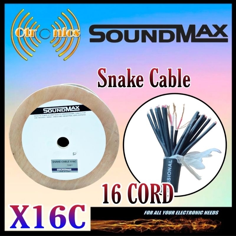 Kabel Snake isi 16 Snake Cable 16 Cord Soundmax X16C (10M)