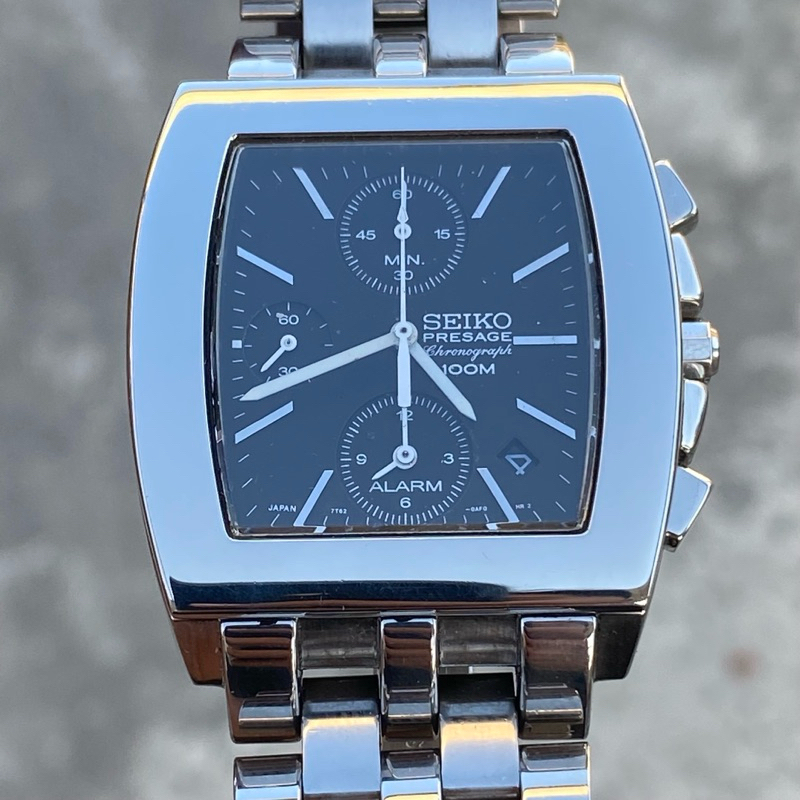 Seiko SNA034 presage chronograph 100M 7T62 0AD0