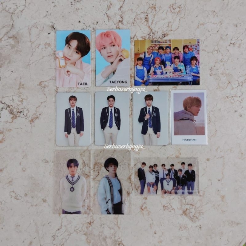 SALE PC Official NCT Taeyong Taeil Xiaojun Johnny Haechan Taeil Mark Baker NCT 127 WayV Bookmark pho