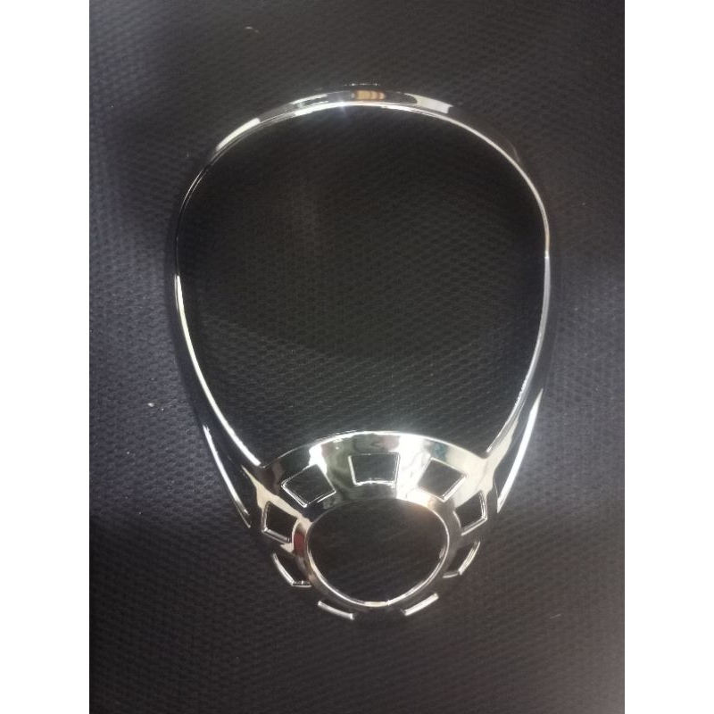 Garnish,hiasan lampu depan,headlamp Honda Scoopy lama/Scoopy karbu k16 CHROME