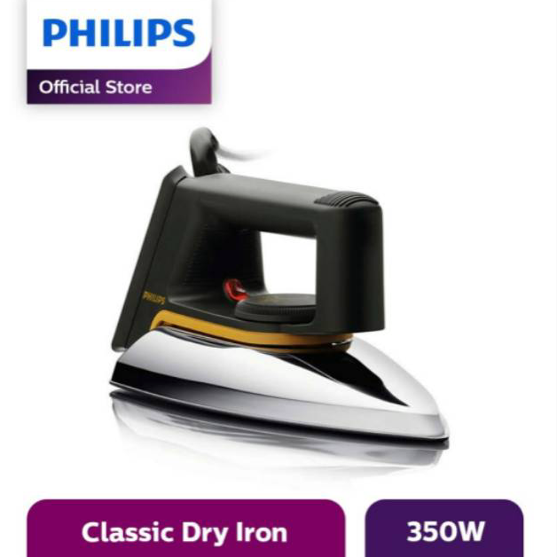 [Miliki Sekarang] Setrika Philips HD1172 350Watt / Dry Iron HD 1172 06C